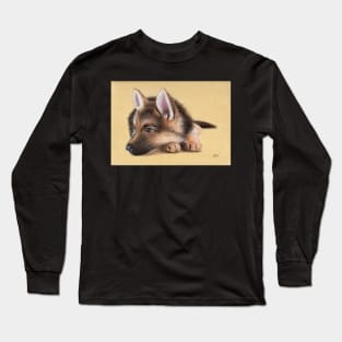 German Shepherd Puppy Long Sleeve T-Shirt